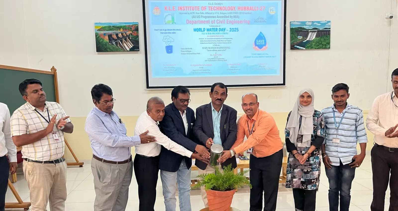 World Water Day 2025 – Rainwater Harvesting Awareness at KLEIT